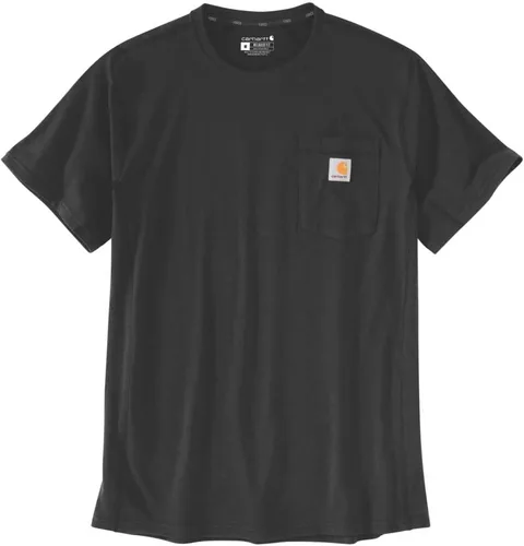 Vista 3 de Carhartt Men's Force Relaxed Fit Midweight Short-Sleeve Pocket T-Shirt