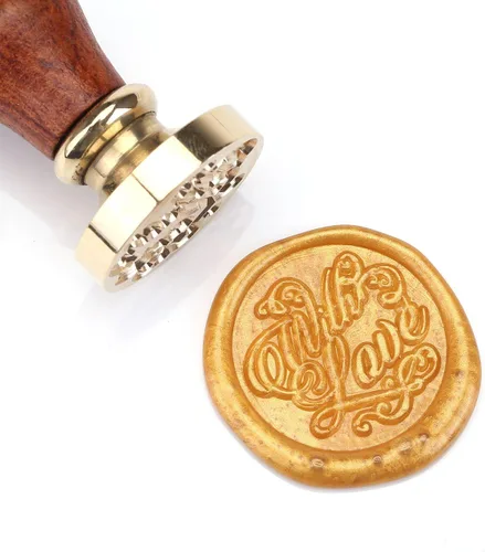 Vista 4 de Juego de 150 cuentas de cera de octágono Yoption, con 2 velas y cuchara de fusión para sello de cera