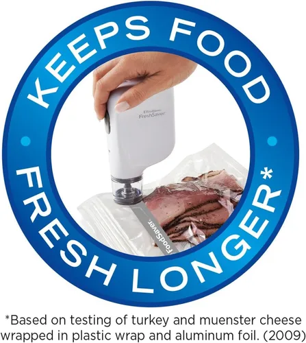 Vista 5 de 18 bolsas de cremallera al vacío de cuarto de galón con una construcción única de varias capas FoodSaver, Galón, 12 unidades, Multicolor