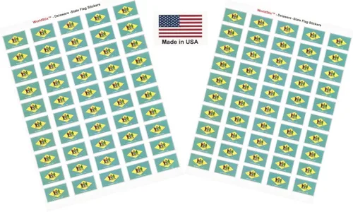 Vista 192 de 100 calcomanías de la bandera de Afganistán, dos hojas de 50, 1.5" x 1" hechas en Estados Unidos, calcomanías autoadhesivas para álbum de recortes