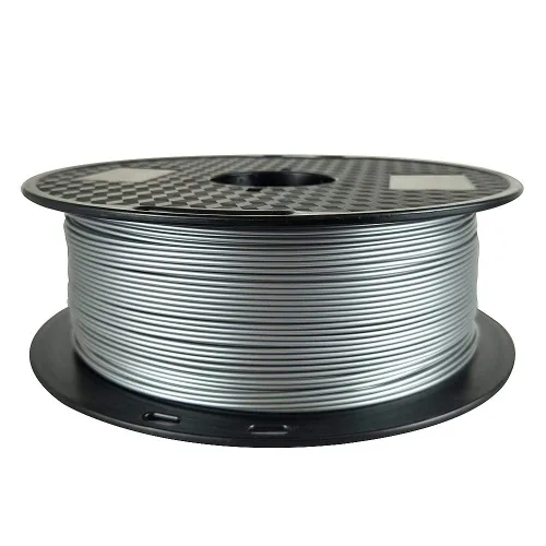 Vista 8 de Filamento PETG Pro negro de 0.069 pulgadas, filamento de impresión 3D de 2.2 lbs, carrete de 2.2 libras, material de impresora 3D, se adapta a