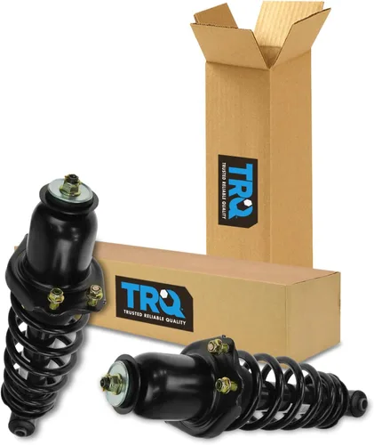 Vista 78 de TRQ Conjunto de Amortiguador y Resorte Delantero Cargado con Resorte Helicoidal Pre-ensamblado Compatible con Jeep Cherokee Limited AWD 14-22 Sin