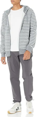 Vista 4 de Tienda Essentials Mens Full-Zip Hooded Fleece Sweatshirt Available in Big Tall