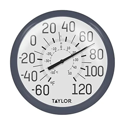 Vista 15 de Taylor Precision Products - Termómetro de pared 6700 Big & Bold, tamaño único, negro
