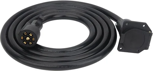 Vista 11 de Extensión de remolque de 7 pines (4 pies) - Extensión de enchufe de remolque de 7 vías - Extensión de enchufe de remolque de 7 cuchillas