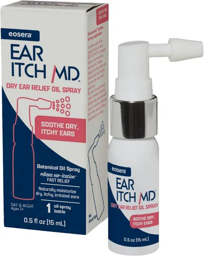 Vista 7 de eosera® Ear Itch MD® – Spray de gotas para oído de acción rápida – Fórmula calmante que hidrata naturalmente el conducto auditivo mientras calma