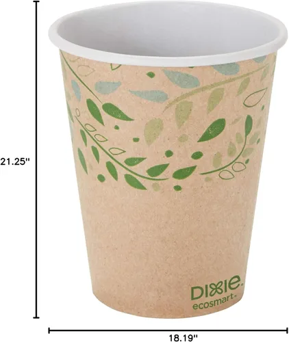 Vista 10 de Dixie PerfecTouch 12 oz. Vaso para café de papel aislante por GP PRO