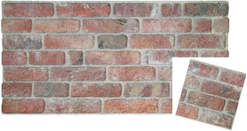 Vista 18 de IZODEKOR Paneles de pared 3D con efecto ladrillo, revestimiento, aspecto de piedra, revestimiento de espuma de poliestireno para sala de estar
