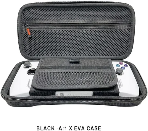 Vista 2 de Voikoli - Carcasa rígida de EVA compatible con Asus Rog Alloy 7 pulgadas 2023/Asus Rog Ally X 2024, a prueba de golpes, elegante y duradera