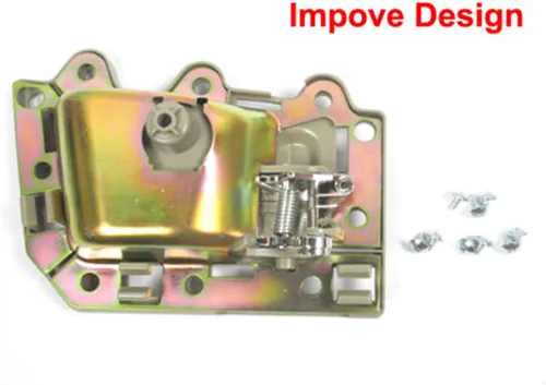 Vista 3 de Compatible con manija interior interior para puerta interior Jeep Grand Cherokee 05-11, 4 piezas de pernos cromados beige tostados 2005 2006 2007