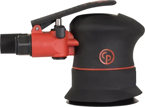 Vista 6 de Chicago Pneumatic CP7255E-3 - Lijadora orbital aleatoria de aire, mejoras para el hogar, herramientas de carpintería, pulidora, herramienta