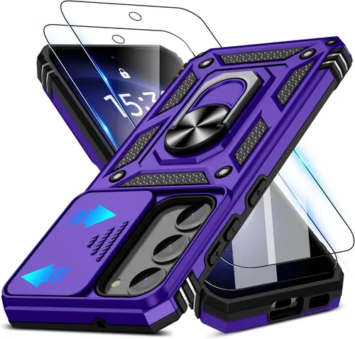 Vista 118 de ATUMP for Samsung Galaxy S20-FE 5G Case with Camera Lens Cover & HD Screen Protector(2 Pack), [10FT Military Grade Drop Protection] Magnetic Holder