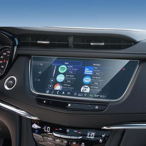 Vista 68 de Protector de pantalla de vidrio templado para Audi A4 (2020-2024)/A5 (2020-2024)/Q5 (2021-2023), accesorios de navegación antirreflejos, instalación