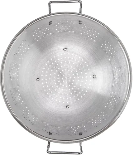 Vista 5 de Carlisle FoodService Products 60280 Dura-Ware - Colador comercial de peso estándar, 16 cuartos de galón, color plateado