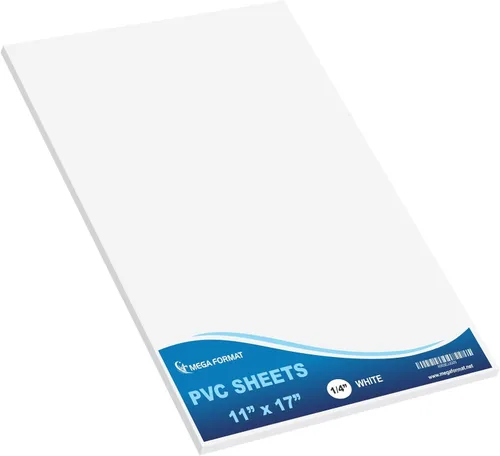 Vista 89 de Mega Format Hojas de plástico de PVC expandido – Hoja negra rígida de 5 x 7 pulgadas para manualidades, señalización y exhibiciones – Sintra