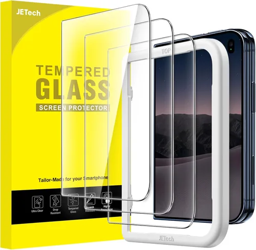 Vista 9 de JETech Protector de pantalla de cobertura completa para iPhone 12 Pro Max
