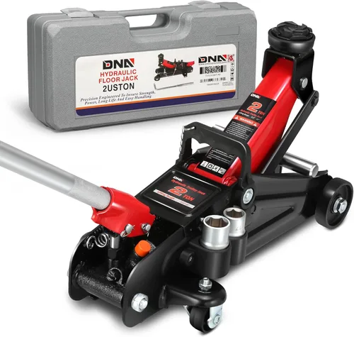 Vista 16 de DNA Motoring Gato Hidráulico de Carretilla de Perfil Bajo para Servicio/Piso, Capacidad de 1.5 Toneladas (3000 libras), Rango de Elevación 5.3"-12