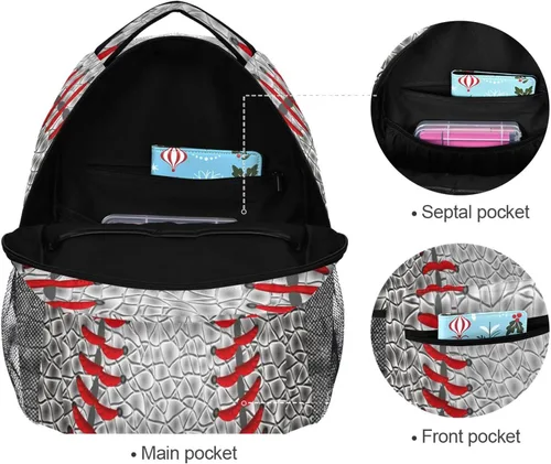 Vista 7 de Kcldeci Mochila para niños y niñas, mochilas escolares, a02, Mochilas Daypack