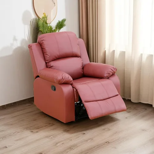 Vista 34 de A Ainehome Juego de Muebles de Sala de Estar de Cuero Reclinable Juego de Sofá Sillón Loveseat Juego de Muebles Sofá para Sala de Estar/Espacio