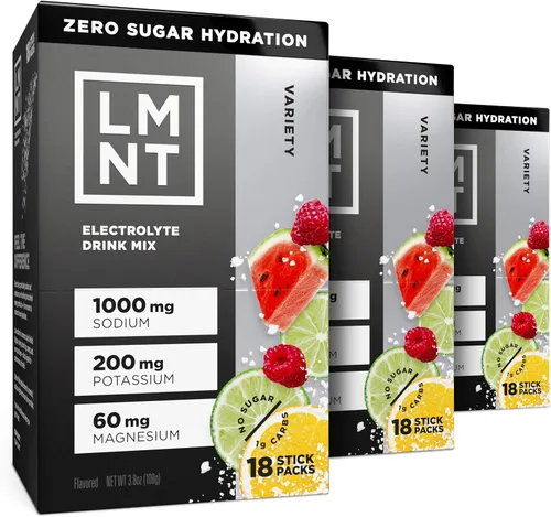 Vista 10 de LMNT Zero Sugar Electrolytes - Paquete variado Mezcla de bebidas 12
