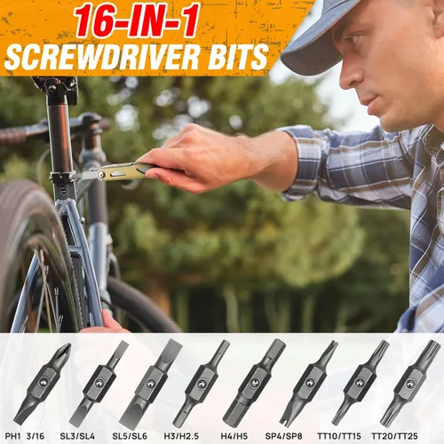 Vista 5 de BIBURY Alicates multiherramienta Pro BI2045, multiherramienta de acero inoxidable 31 en 1 con cortadores de alambre reemplazables y sierra, juego