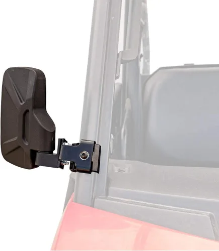 Vista 5 de SuperATV Espejos de visión lateral UTV para Can-Am Defender HD 5/8/10/MAX (ver accesorio), incluye espejos izquierdo y derecho (1 par) Espejo