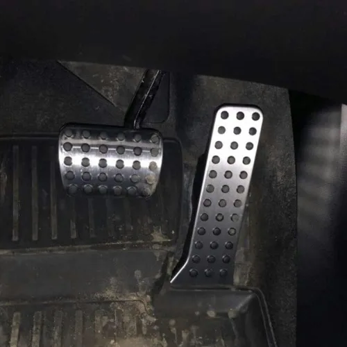 Vista 3 de Car Pedal Car Fuel Brake Clutch Pedals, for Mazda 2 3 6 CX-5 Cx-3 Cx-7 Mx5 2014-2018, Non-Drilling