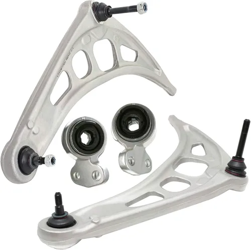 Juego de 4 piezas de suspensión delantera, brazo de control inferior con rótula, bujes inferiores de repuesto para BMW E46 Serie 3 1999-2006 E85 Z4