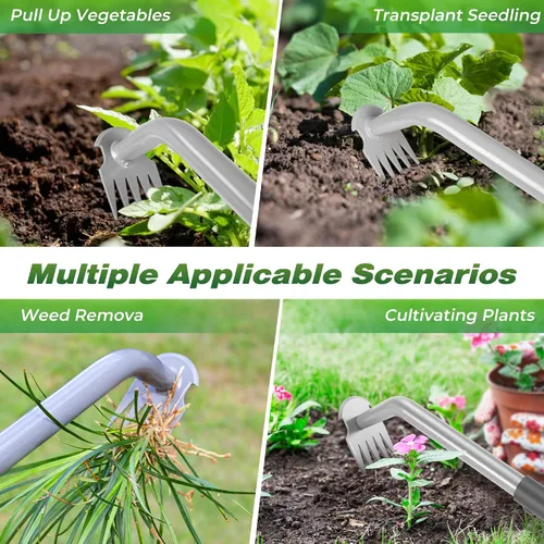 Vista 8 de Walensee Weed Puller Tool - Durable Weeding Tool for Dandelions & Crabgrass