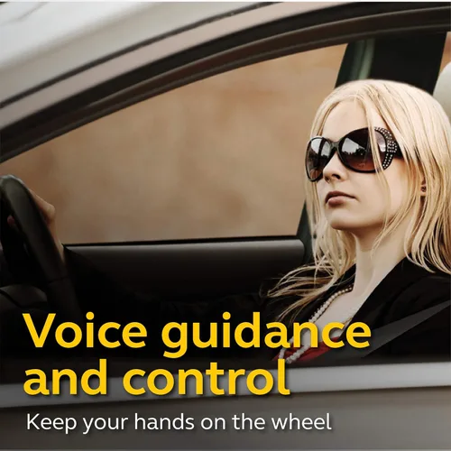 Vista 5 de Altavoz Bluetooth para auto - Negro, Negro