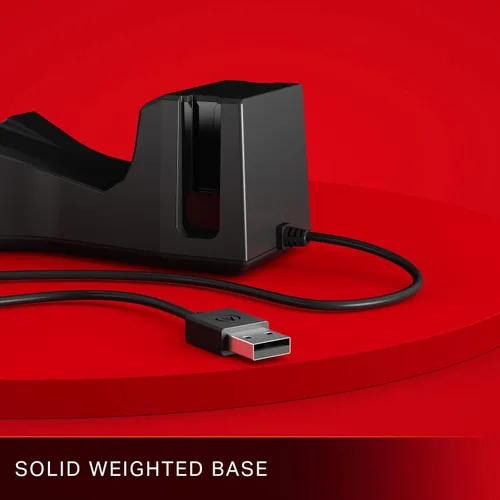 Vista 6 de PowerA Controller Charging Base for Nintendo Switch, Black, Wireless Controller charging, Charge, rechargeable battery, Nintendo Switch, Joy-Con