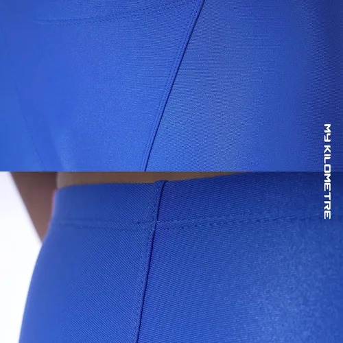 Vista 6 de MY KILOMETRE Traje de baño Jammer sólido de natación Jammers Endurance Long Racing Training Traje de baño