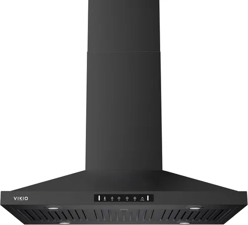 Vista 10 de Campana extractora para isla de 30 pulgadas, campana de cocina de 390 CFM con control táctil/gestual de doble cara, campana extractora de techo