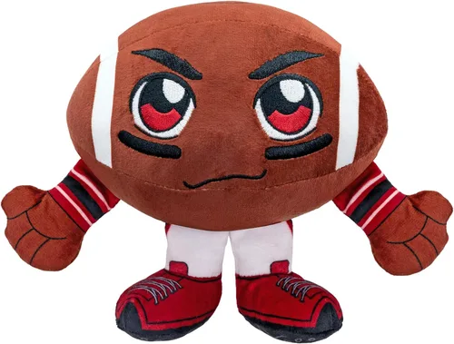 Vista 16 de Bleacher Creatures Alabama Crimson Tide Kuricha - Peluche de fútbol sentado de 8 pulgadas, suave inspirado en Chibi