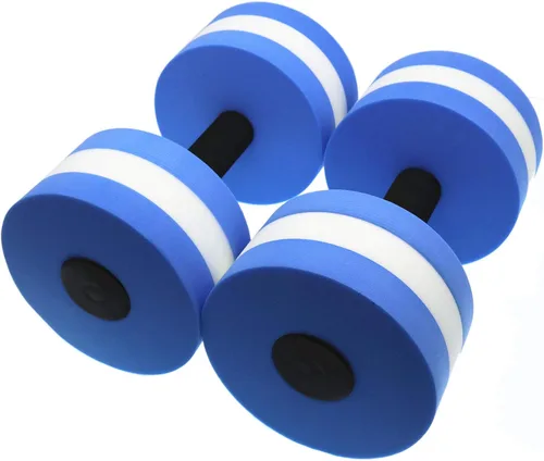 Vista 3 de Mancuerna de espuma para ejercicio aeróbico acuático, resistencia a la piscina, barra de mano, equipo de ejercicios para pérdida de peso (juego de 2)