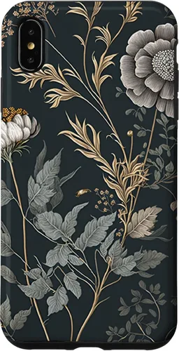 Vista 11 de Cute Flowers Vintage Botanical Floral Illustration Case for iPhone 17
