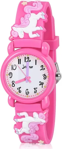 Watch for Boys Girls, 3D Lovely Cartoon Watch for Kids Age 3-8 - Best Gifts