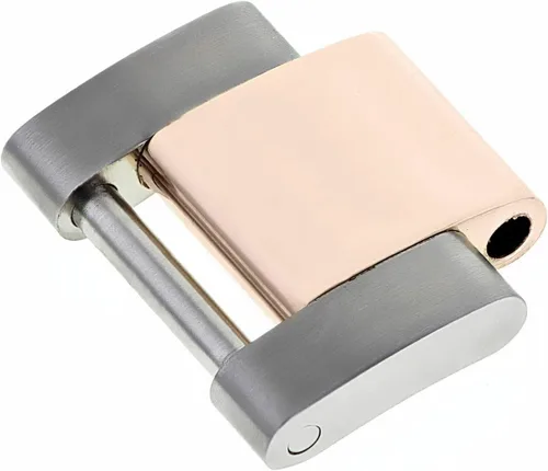 Vista 2 de Ewatchparts Oyster 18K - Correa de reloj de dos tonos compatible con Rolex Datejust 2 de 1.614 in 116301, 116331 oro real