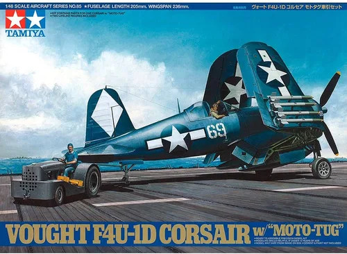 Vista 2 de Tamiya 300061085-1:48 Vought F4U-1D Corsair