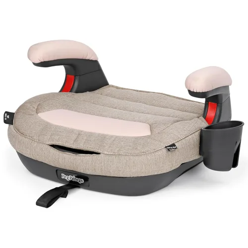 Vista 11 de Peg Perego Viaggio Shuttle - Asiento elevador de coche para niños de 40 a 120 libras - Hecho en Italia - Astral (beige)
