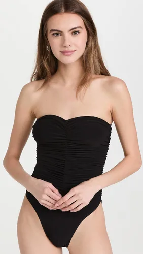 Vista 5 de Norma Kamali Bañador Slinky Marissa de una pieza para mujer Negro