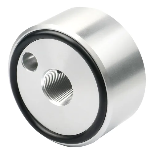 Vista 6 de Adaptador de manómetro de presión de aceite para motores GM Generation IV y V V8 - EN-47971, plata