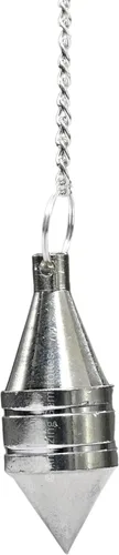 Vista 89 de Péndulos de metal curativos de Amazing Gemstone para adivinación, cúpula dorada de acero de cobre de alta energía, péndulo de bronce, péndulos