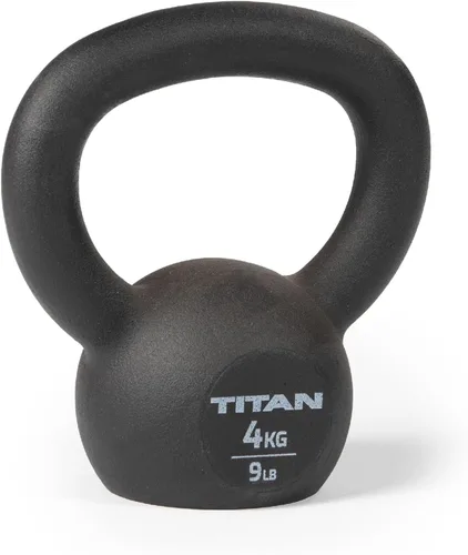Titan Fitness Pesa rusa de hierro fundido para entrenamiento de cuerpo