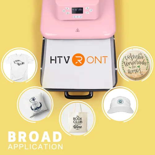 Vista 26 de HTVRONT Máquina de prensa de calor automática de 15 x 15 pulgadas para camisetas, máquina profesional de transferencia de calor con liberación