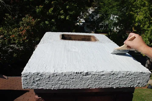 Vista 5 de ChimneyRx Brushable Crown Repair reparador de chimeneas, 1 galón