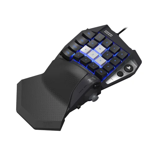 Vista 5 de HORI Tactical Assault Commander (TAC) Mechanical Keypad for PlayStation5, PlayStation4, and PC- PC-Style Keypad for FPS, MMO, and more - Officially