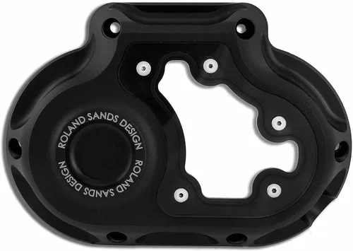 Roland Sands Design Cubierta lateral de transmisión Black Ops Clarity