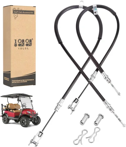 10L0L Cable de freno precedente para carrito de golf Club Car para Precedent 2004 y Tempo 2018 en adelante G & E, lado del pasajero y conductor, OEM