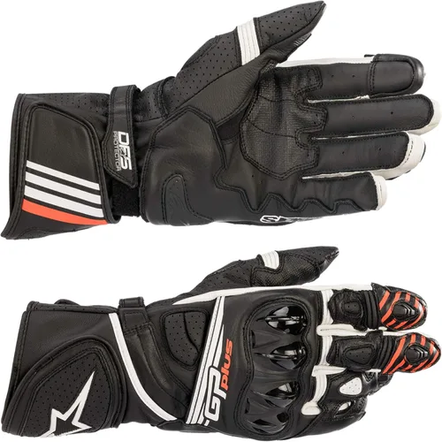 Vista 3 de Alpinestars Guantes GP Plus R V2, talla 3XL, color negro/blanco